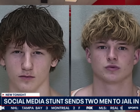 Florida teens social media stunt